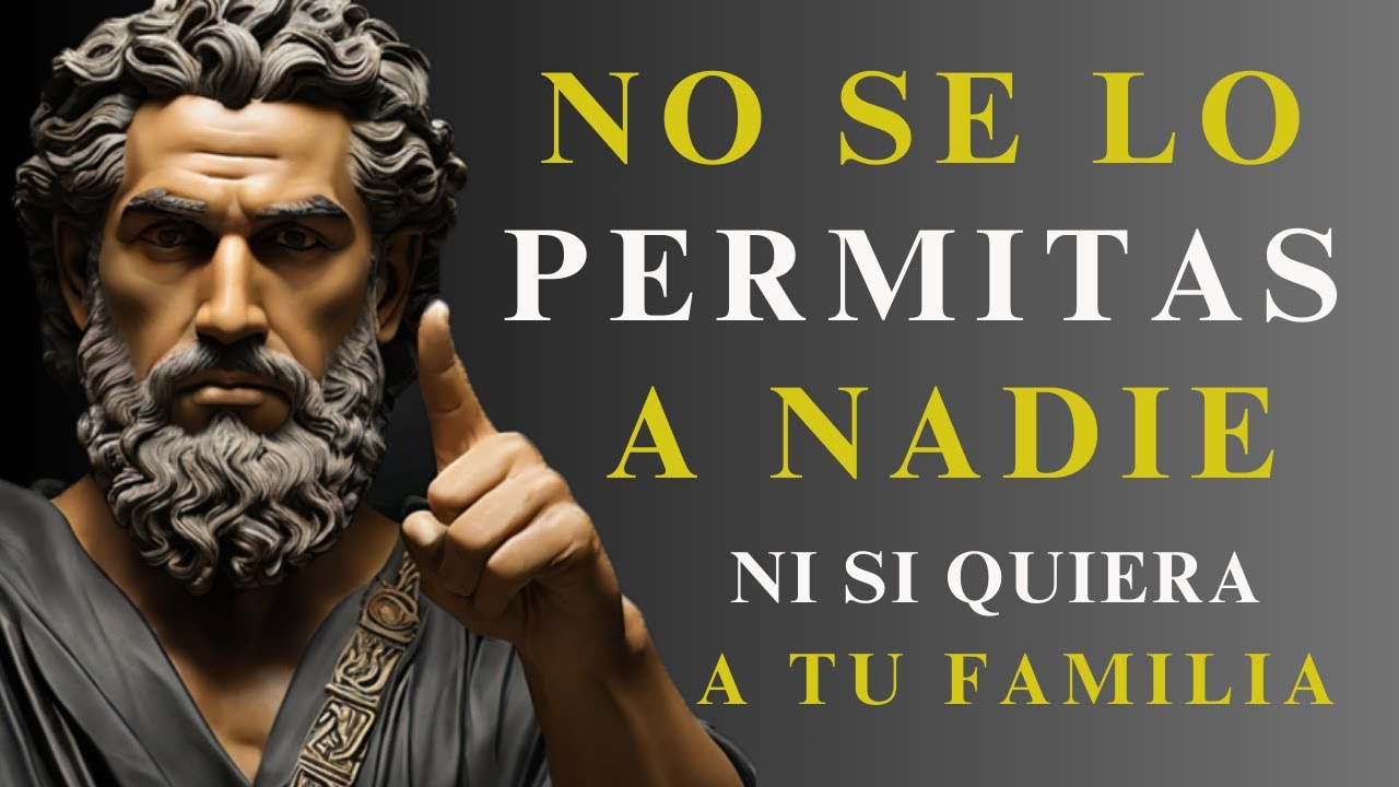 12 COMPORTAMIENTOS INACEPTABLE QUE NO DEBES PERMITIRLE A NADIE | ESTOICISMO