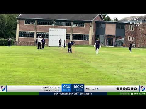 2023 UK Girls U13 - Somerset 1 Vs USA Pioneers CCA U13
