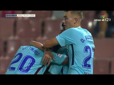 Great Goal of Ruiz de Galarreta Granada CF vs FC Barcelona B (1-1)