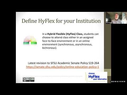 “Engaging Students in HyFlex Courses Supporting Access, Equity, and Quality” by Dr. Brian Beatty