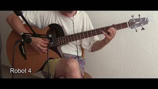 Video thumbnail for Acoustic Bass Guitar Comparison: Robot 4 vs. AEB8 by LZFILM