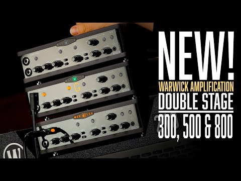 NEW! Warwick DS300, DS500 & DS800 Bass Amp Heads | Full Demo & Tone Exploration w. Steve and Lars