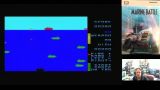 Retro Computer Game (Marine Battle MSX) Pickup & Play 8th February 2016