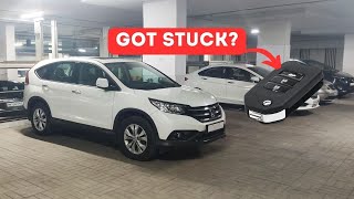 Key STUCK in ignition in Honda CR-V. How to fix?