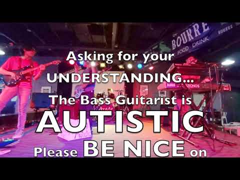 Very Talented Autistic Young Musician on bass!