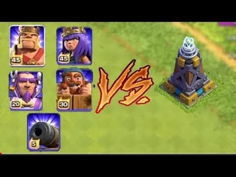 max mage vs all king and archer queen