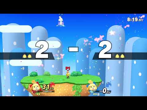 Smash Ultimate: Isabelle Ditto (Salmon vs VGSunspy)