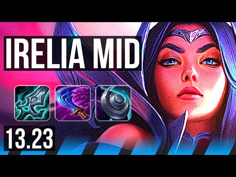 IRELIA vs NEEKO (MID) | 1400+ games, 13/2/7, 1.7M mastery, Legendary | KR Challenger | 13.23