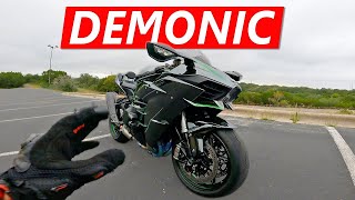 Ninja H2 Ride and Review - This Motorcycle is INSA