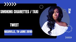 Tweet - Smoking Cigarettes/Taxi (Cab Ride)