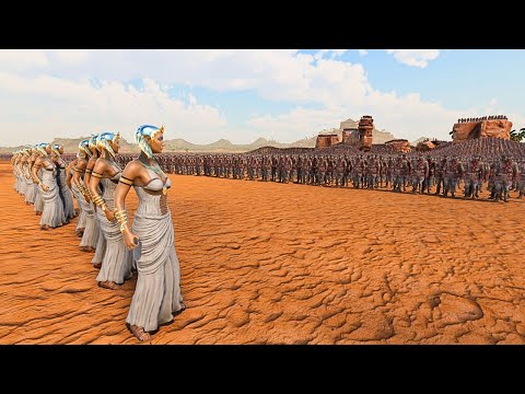 15 CLEOPATRA vs 1,000,000  NAZI ZOMBIES !! | Ultimate Epic Battle Simulator 2 | UEBS 2