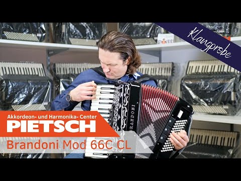 Akkordeon - Brandoni Mod  66C CL - Klangprobe
