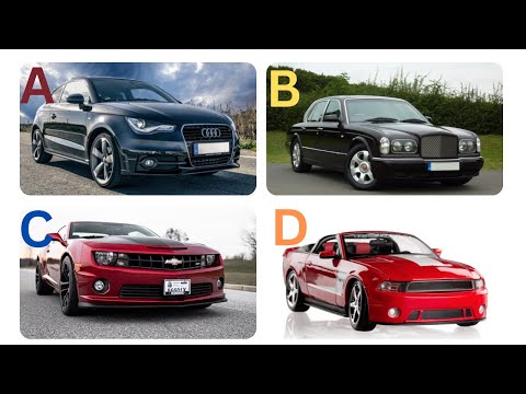 ABC Car Brands and Logos for Children - Learn Car Brands and logo for Kids