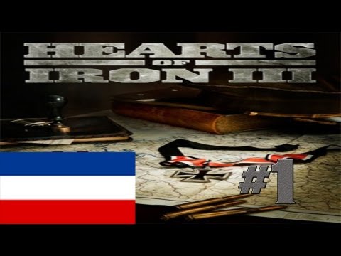 Hearts of Iron 3: Their Finest Hour - Yugoslavia - Ep 1 - Let's Play Gameplay