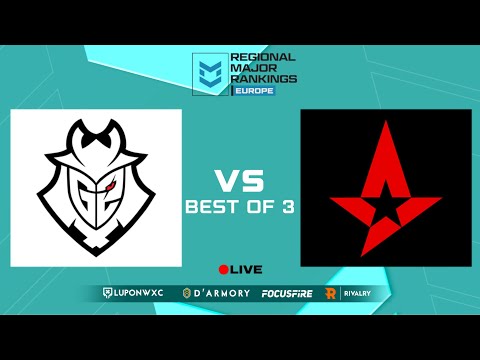 LIVE: Astralis vs G2 Esports  - PGL RMR Europe B - Day 3 [ENG/FIL]
