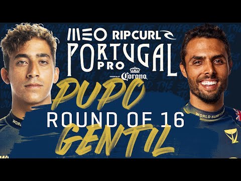 Samuel Pupo vs Ian Gentil | MEO Rip Curl Pro Portugal - Round of 16 Heat Replay
