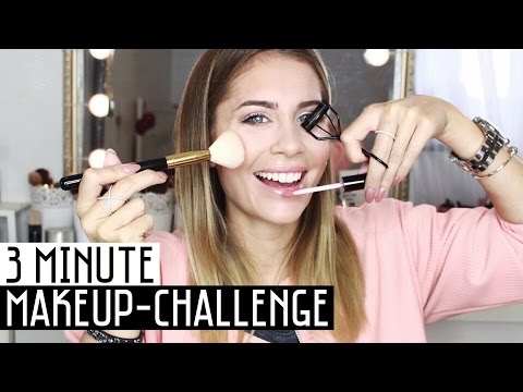 3 MINUTE MAKEUP-CHALLENGE | BELLA