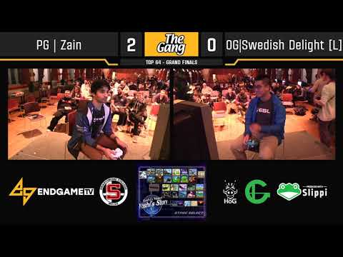 The Gang Steals The Script - PG | Zain (Marth) vs OG | Swedish Delight [L] (Sheik) - Grand Finals