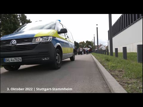 Stuttgart-Stammheim 3.10.2022 - Demo vor der JVA Stammheim für die Freilassung von Michael Ballweg