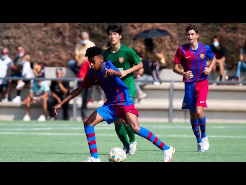 Lamine Yamal vs CF Damm - Cadet A (1/29/22)