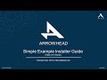 Arrowhead FW - Simple Example Installer Guide