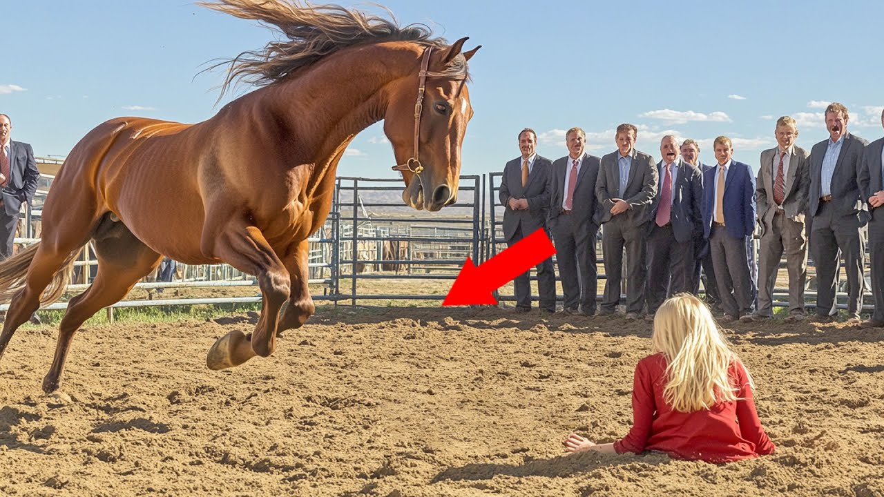 HORSE GOES CRAZY WHEN SEEING A GIRL... REASON LEAVES HIS OWNER SPEECHLESS!