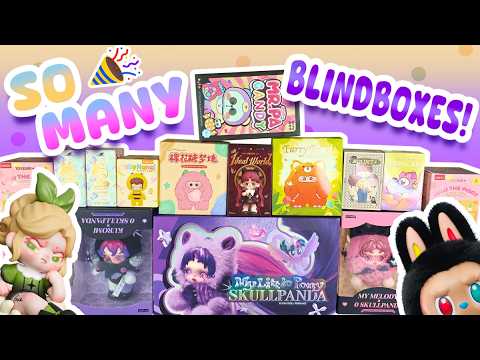 BLIND BOX UNBOXING - SO MUCH SKULLPANDA! ヽ(✿ﾟ▽ﾟ)ノ