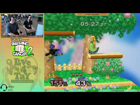 SC2 - Googlyeyed (Falco) vs Emy (Peach) - Melee Singles