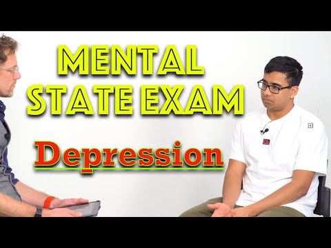 Mental Status Examination - Depression - Clinical Skills - Dr Gill
