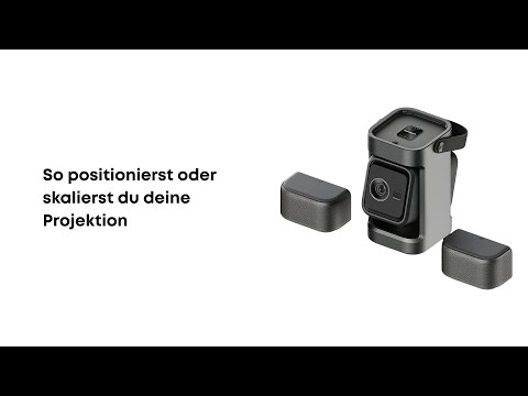 So positionierst oder skalierst du deine Projektion