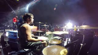 Home Festival - J-ax &amp; Fedez - Musica del cazzo - Fabio Vitiello [Drum Cam]