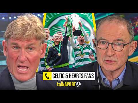 "DON'T YOU DARE!" Simon Jordan GRILLS Martin O'Neill after Celtic's Title Win in LIVELY EXCHANGE!