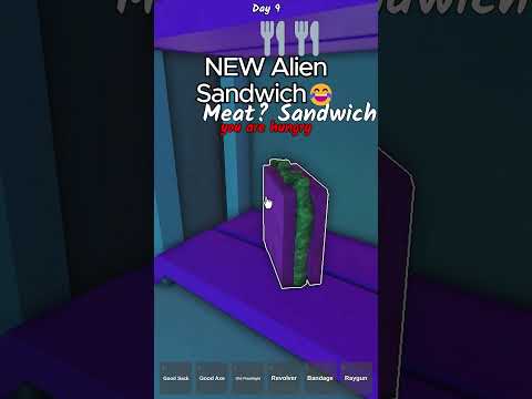 NEW ALIEN SANDWICH in 99 Nights in the Forest Roblox Update Speedrun (True Story Ending Tips Guide)