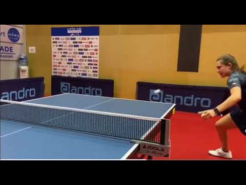 Butterfly Training Tips with Arantxa Cossio Aceves - 3 Position Forehand Loop