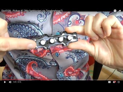 VLOG #23 - Pickup #1 (Wie funktioniert ein Tonabnehmer?) - German Bass Lesson Tutorial