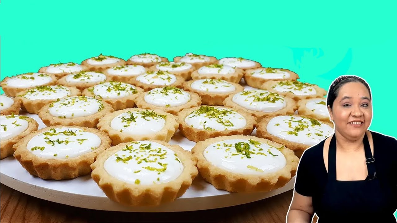 Tortinha de Limão MASSA PROFISSIONAL Para Torta doce FAÇA E VENDA !! Cozinha sem misterio !