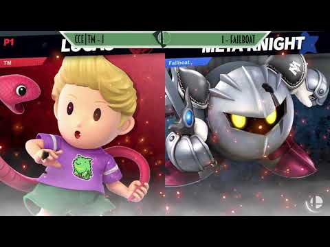VT Smash Ultimate Weekly #1 - TM (Lucas) vs Failboat (Jigglypuff, Meta Knight, Mewtwo) - LSF