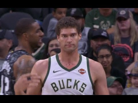 Brook Lopez Highlights vs Spurs RS19G67 - 11 Pts, 10 Rebs, 1 Blk (10.03.19)
