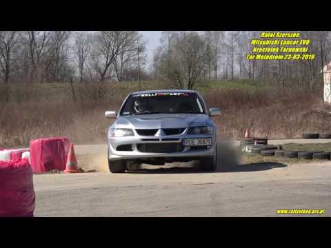 Rafał Szerszeń - Mitsubishi Lancer EVO - Kręciołek Tarnowski Tor Motodrom 23-03-2019