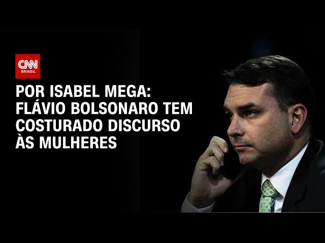 Análise: Flávio Bolsonaro tem costurado discurso às mulheres | BASTIDORES CNN