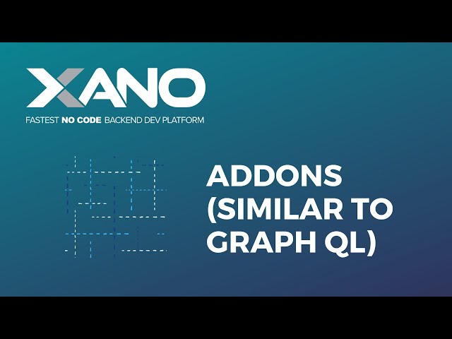 Addons (similar to Graph QL)