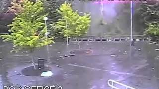 preview picture of video 'Lightning Obliterates Tree in Saratoga Springs, NY'