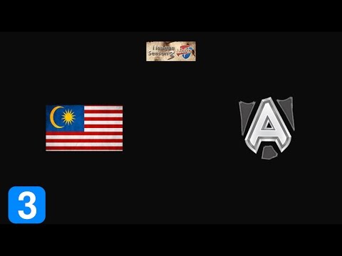 Highlights TeamMalaysia vs Alliance Game 3- i League Season 3