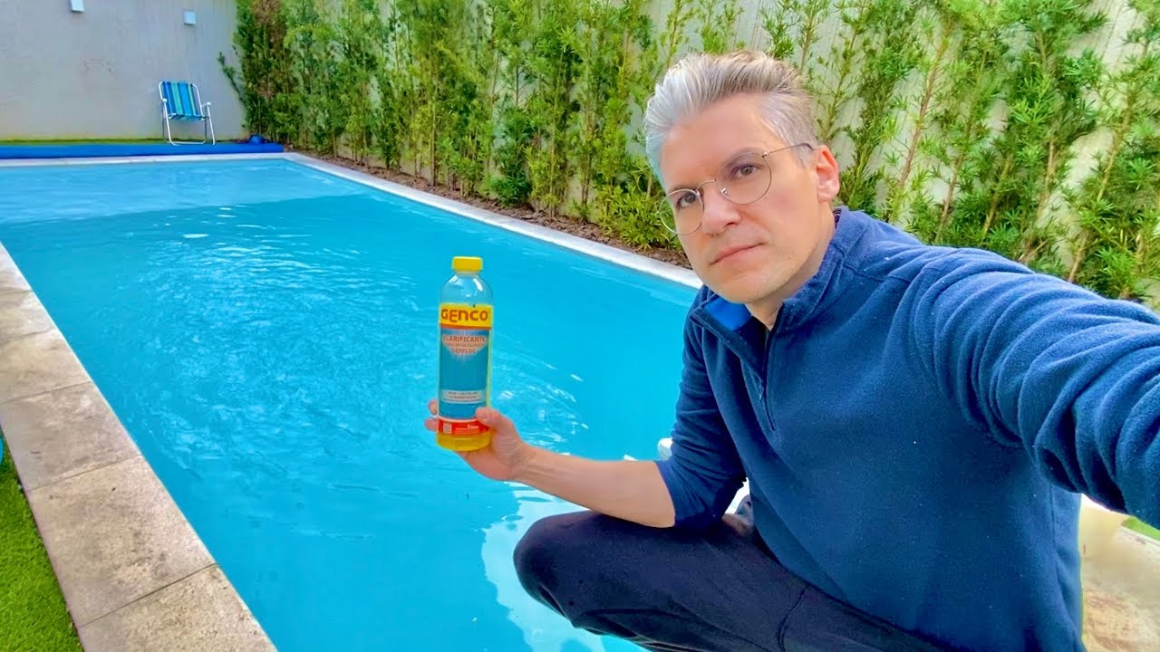 COMO DEIXAR A ÁGUA DA PISCINA BEM CLARINHA