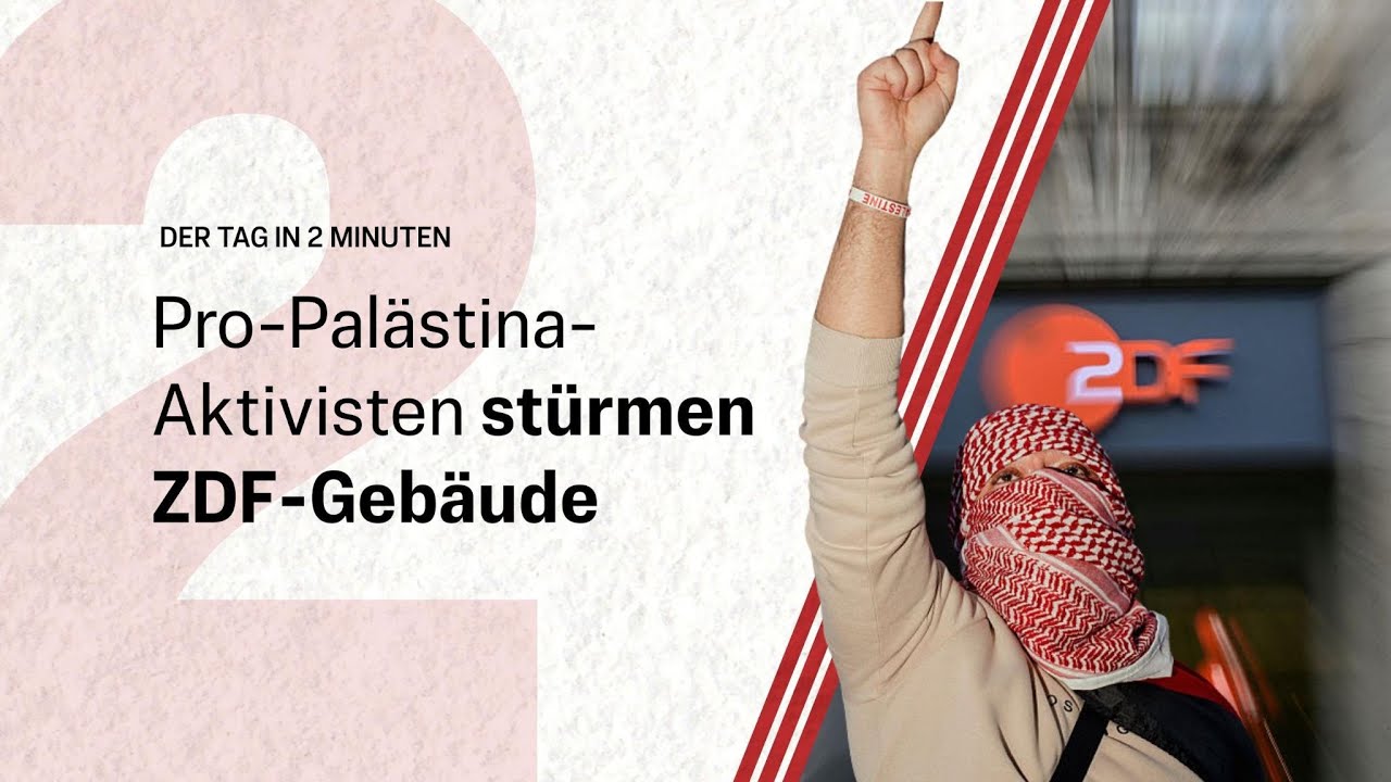7. November in 2 Minuten: ZDF gestürmt | Hamas-Waffenlager in Wien | Zwei Geschlechter in den USA