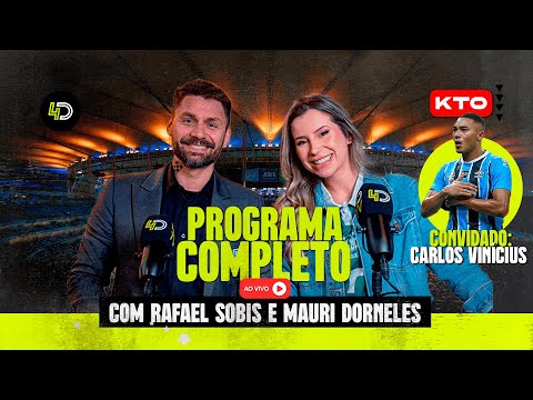ENTREVISTA COM CARLOS VINÍCIUS DO GRÊMIO! INTER APRESENTA FÉLIX TORRES!  - 4D ESPORTES AO VIVO