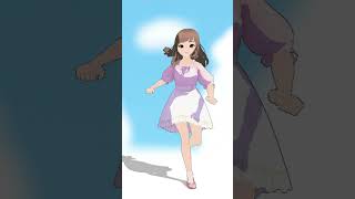 この手を伸ばせばあの場所に届くかな #mmd #音街ウナ #vocaloid #アニメーション