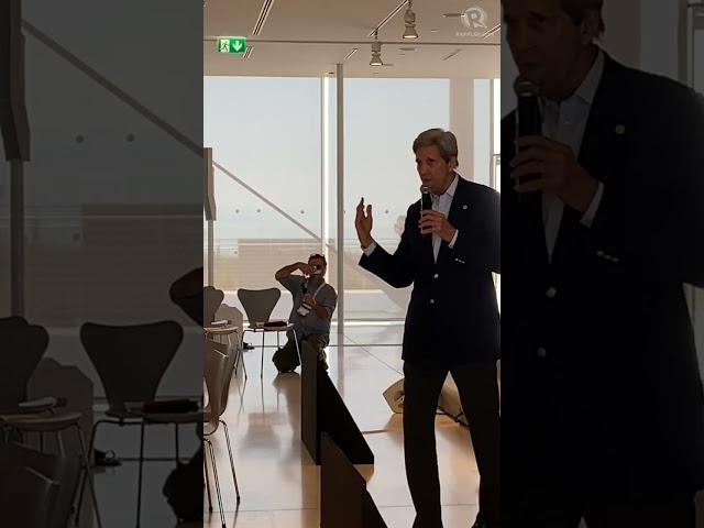 [WATCH] John Kerry: You can’t solve climate crisis without addressing ocean’s challenges