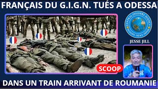 UN GROUPE DE FRANÇAIS  DU GIGN TUES PRES DE ODESSA DANS UN TRAIN DE MUNITIONS VENANT DE ROUMANIE