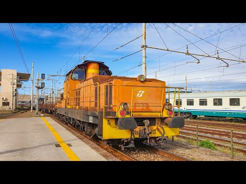 Treni in quel di MESSINA CENTRALE...parte2/2...(imbarchi, manovre...)